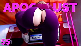 APOCALUST revisited #55 • Big, squushy butt-cheeks pertinent in your face