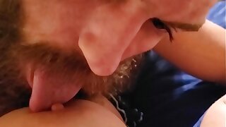 StepSon Wakes StepMom All round With Nipple Sucking and Pussy Fucking