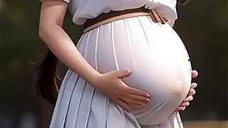 Korean Student Get Pregnant Receipt Gangbang Breeding Party